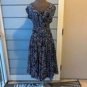 NWT Grace Elements Multi-Colored, High Low, Peasant Dress